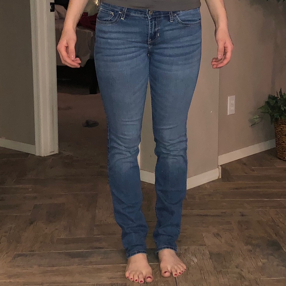 Medium wash jeans